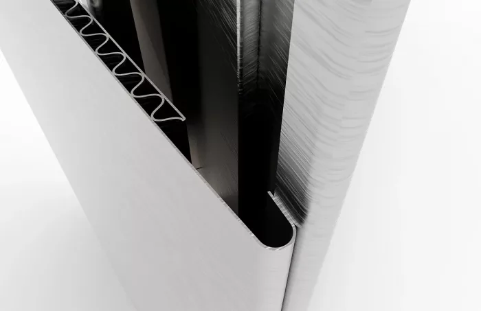 Grand scale pivoting doors array with custom engineered structure and frame - Image 2
