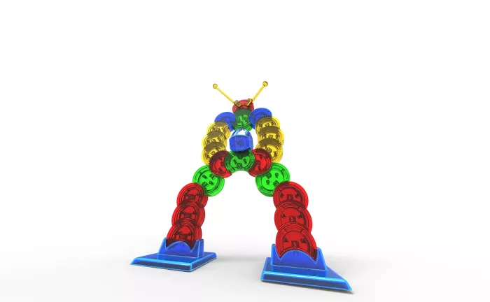 Custom Magnetic Toy - "MOON TILES" - Image 2