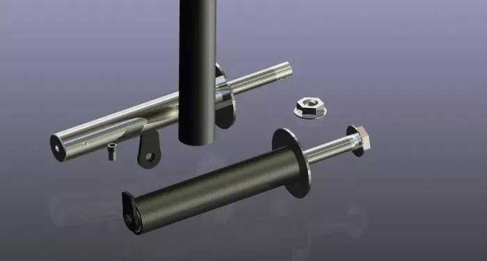 protected plates hook disassembled
